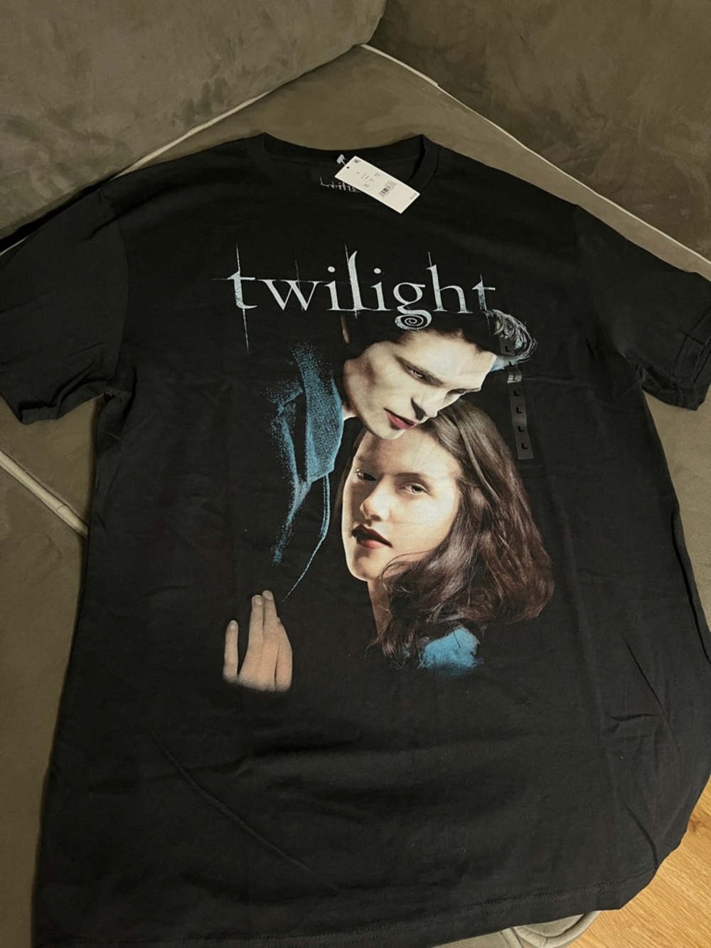 Twilight Poster Graphic Black Short Sleeve Tee